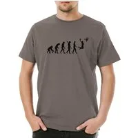Urban Backwoods Print-Shirt Basketball Evolution Herren T-Shirt Dunk Player USA Game Champion (1-tlg) Basket Above The Rim
