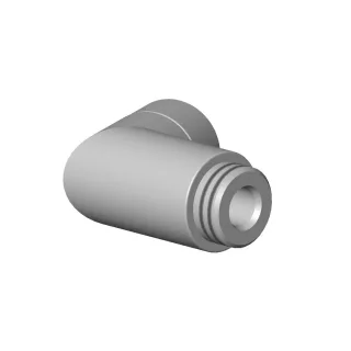Dornbracht Nippel 20Grad Ersatzteile 04240428700 D. 26 mm Schwarz matt 04240428700-33