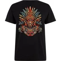 Banco Print-Shirt Herren Azteken Sommershirt Streetwear Hochwertiger Print, auffälliges Motiv für individuelle Looks