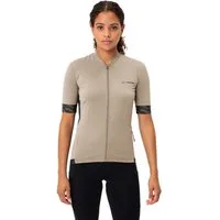VAUDE Radtrikot Wo Kuro FZ Tricot II Kurzarm, atmungsaktiv, schnell trocknend, mit Rundhalsausschnitt