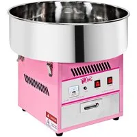Royal Catering Zuckerwattemaschine Zuckerwattegerät 52 cm 1200 W Candy Maker pink Gastro