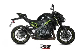 Sport Auspuff MIVV GP PRO Edelstahl Black Kawasaki Z 900 Bj. 2017-2019 EURO-4 +ABE