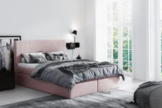 Boxspringbett Schlafzimmerbett SERGIO 140x200cm