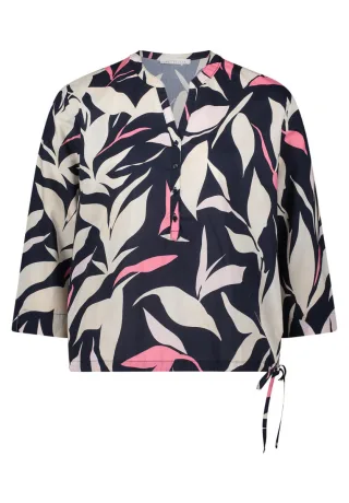 Betty & Co - Locker geschnittene Bluse blau - Gr. - 36