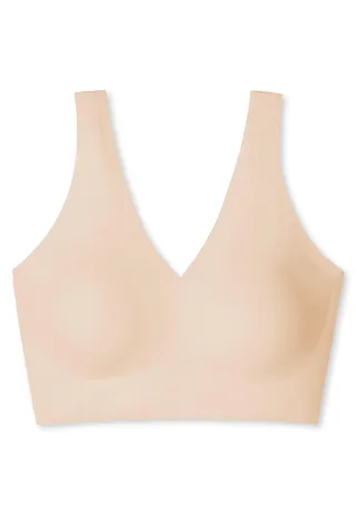 SCHIESSER - Bustier mit Pads sand - Gr. - 44