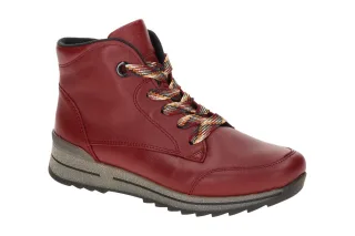 ara 12-24543 19 Damen Winterstiefeletten in wildberry rot mit Keilabsatz und ...