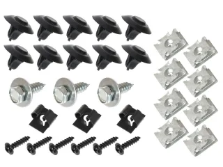 Unterfahrschutz Clips / Klammern Schrauben Set für VW Audi Seat Skoda