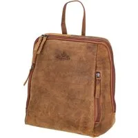 The Skandinavian Brand Freizeitrucksack The Skandinavian Brand Leder Rucksack Hunter tan (1-tlg)