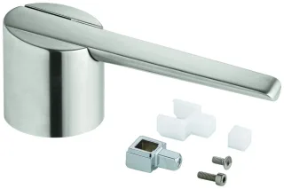 Grohe Hebel 48476 inklusive Kappe für 35 mm Kartusche supersteel, 48476DC0 48476DC0