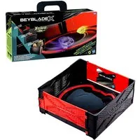 Hasbro Speed-Kreisel Beyblade X Clash and Carry Beystadium-Arena (1-tlg), mit Griff zum Mitnehmen