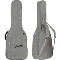 Shaman Gitarrentasche WGB-115 GY Premium-Line Westerngitarrentasche Grau, Fixierung für Instrumentenhals & gepolsterte Rucksack-Gurte
