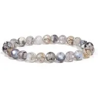 The Beauty House Armband Edelstein Armband für Damen & Herren – Naturstein, Energie Schmuck, elastisch & handgefertigt