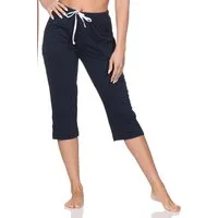 Normann Relaxanzug Damen Schlafanzug Pyjama Capri-Hose 3/4-lang - perfekt zu kombinieren