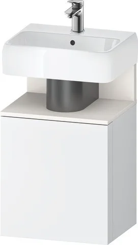 Duravit Qatego Waschtischunterbau wandhängend Weiß Matt 440x350x645 mm - QA4076R84180000 QA4076R84180000
