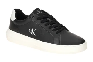 Calvin Klein YM01198 Chunky Cupsole Herren Sneaker Schwarz/Wei?