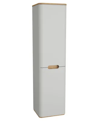 VitrA Sento Hochschrank 2 Türen Türanschlag links Hellgrau Matt,66022 66022