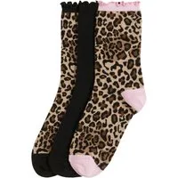 bonprix Socken mit Rüschen-Design, aus Baumwolle