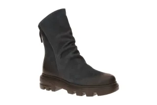 Paul Green 8253-040 dunkel-blau - elegante Stiefelette f?r Damen