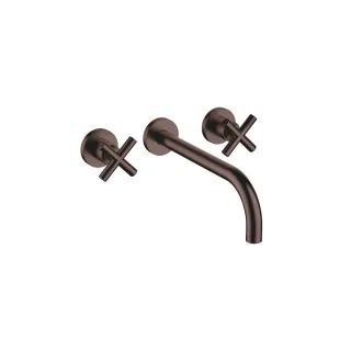 Dornbracht Waschtisch-Wandbatterie ohne Ablaufgarnitur TARA 36717892 Dark Bronze gebürstet (PVD),367 36717892-43