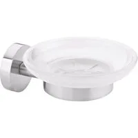 tesa Seifenspender tesa MOON 40310-00000-00 Seifenschale Silber, Weiß (satiniert)