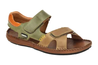 Pikolinos 06J-5818C2 Castor Herren Sandale TARIFA Braun Bequeme Sandaletten