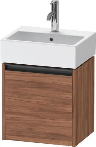 Duravit Ketho.2 Waschtischunterbau wandhängend Nussbaum Matt 434x338x440 mm - K25070L79790000 K25070L79790000