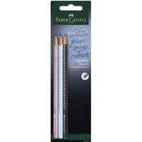 Faber-Castell Bleistift FABER-CASTELL Bleistifte Sparkle New Harmony Blisterkarte