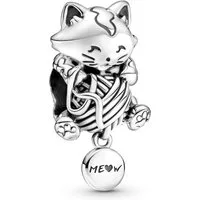 Pandora Kettenanhänger Pandora Kätzchen & Garnknäuel Charm 799535C00 Anhänger