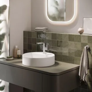 Herzbach Ceo Bidet-Einhebelmischer 36.220360.1.01 ohne Ablaufgarnitur, chrom