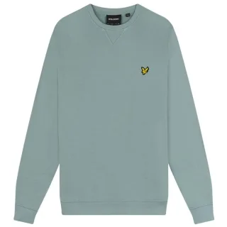 Lyle & Scott Brand Logo Schieferblaues Sweatshirt