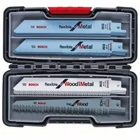 BOSCH Säbelsägeblatt 20-tlg. Wood and Metal Säbelsägeblatt-Set, Toughbox 2607010902