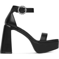DeeZee Deezee Damensandalen Schwarz YD1399-6 Sandale