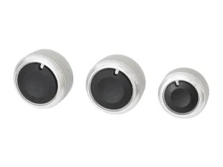 Alu Dreh Schalter Heizung Klima AC für VW Golf 5 6 Passat 3C Touran 1T Caddy III