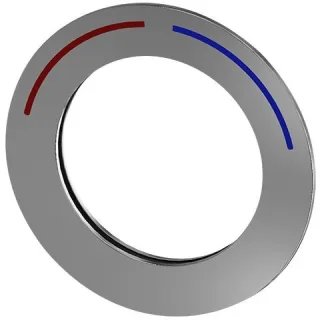 KWC Aquarotter Rosette, F5, Kunststoff, mit Farbmarkierung, 2030068479, 2030068479 2030068479