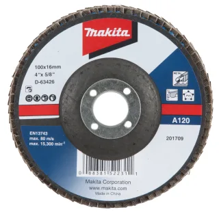 Makita Fächerschleifscheibe 115mm A40 - D-63432