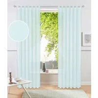 OTTO home Gardine XANA (1 St), Schlaufen, transparent, Voile, Bestseller, einfarbig, 1 Schal, pflegeleicht, preiswert!
