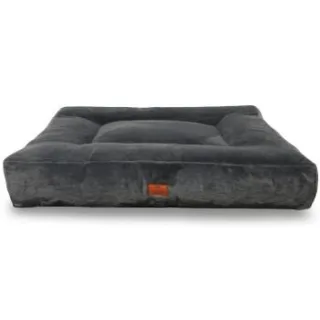 Petliving orthopädisches Hundebett Mila extra weich XXL 120 x 100 cm anthrazit