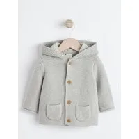 Next Strickjacke Baby Strickjacke mit Kapuze (1-tlg)