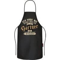 RAHMENLOS® Grillschürze Küchenschürze für Gärtner "Kenne keinen besseren Gärtner"