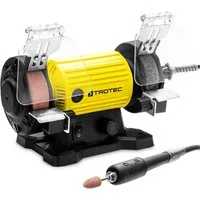 TROTEC Doppelschleifer PBGS 10-120, 120W Schleifer inkl. flexibler Welle