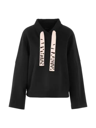 Marc Cain Sports - Lockeres Sweatshirt black - Gr. - 38
