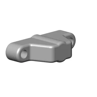 Dornbracht Befestigung Wandhalter Ersatzteile 091720030 46 x 22 x 12 mm 09172003090