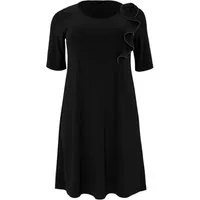 YOEK A-Linien-Kleid Damen Kleid Große Größen