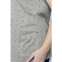 Ulla Popken T-Shirt T-Shirts 2er-Pack Kurzarm seitl. Raffung GOTS (2-tlg) Schwangerschaft