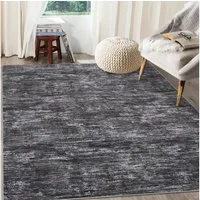 GarveeMore Teppich mit Struktur-Optik für Wohnzimmer & Schlafzimmer & Flur, faltbar, rechteckig, Höhe: 6 mm, maschinenwaschbar, TPR-Rückseite