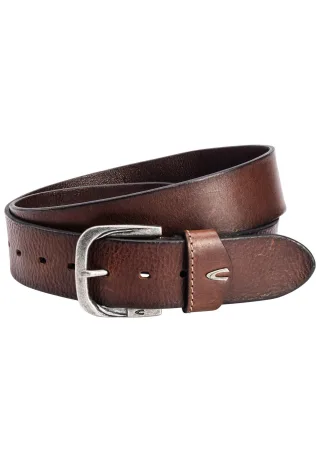 camel active - Gürtel aus Vollrindleder dark brown - Gr. - XXL