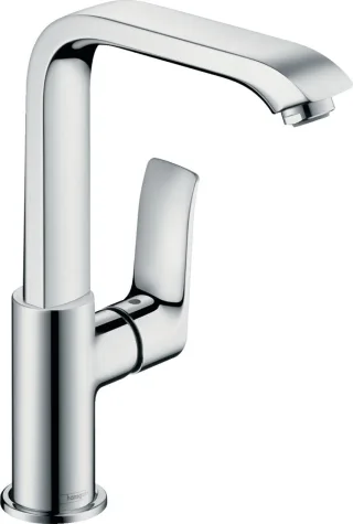Hansgrohe Waschtischmischer 230 Metris Schwenkauslauf chrom push-open, 31187000 31187000