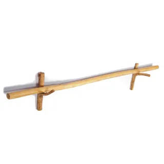 Creedwood Gardinenstange, Natur, Holz, 10 cm, Wohntextilien, Gardinen & Vorhänge, Gardinen-Stangen