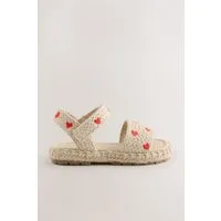 Next Sandalen mit Knöchelriemen und Klettverschluss Sandale (1-tlg)
