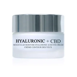 Crème pour les yeux à l'acide hyaluronique + CBD Molecular Moisture Surge de London Botanical Laboratories